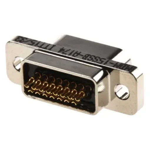 ITT Cannon MDM 15 Way Panel Mount D-sub Connector Socket, 1.27mm Pitch - MDM-15SSB-A174 product image