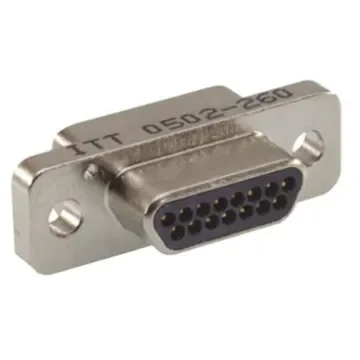 ITT Cannon MDM 51 Way Panel Mount D-sub Connector Plug, 1.27mm Pitch - MDM-51PSB-A174 product image