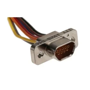 ITT Cannon MDM 9 Way Cable Mount D-sub Connector Socket, 1.27mm Pitch - MDM-9SH003B-A174 product image