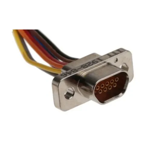 ITT Cannon MDM 9 Way Cable Mount D-sub Connector Socket, 1.27mm Pitch - MDM-9SH003B-A174 product image
