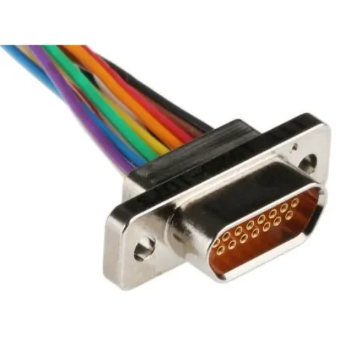 ITT Cannon MDM 15 Way Cable Mount D-sub Connector Socket, 1.27mm Pitch - MDM-15SH003B-A174 product image