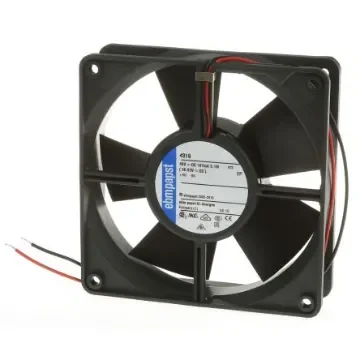 ebm-papst 4300 Series Axial Fan, 48 V dc, DC Operation, 170m³/h, 5W, 119 x 119 x 32mm - 4318 product image