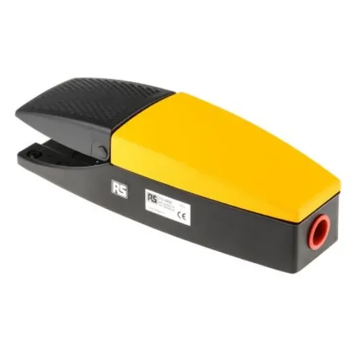 RS PRO Momentary Foot Potentiometer - Die Cast Aluminium Case Material, DP-CO, 21 A Contact Current, 250V Contact - 7719256 product image