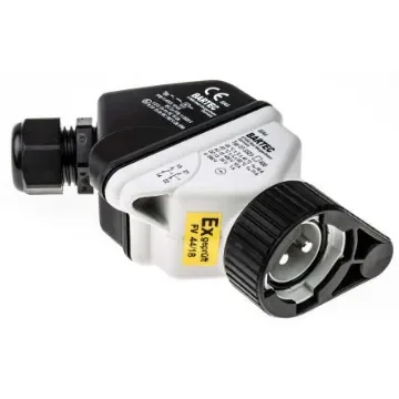 Bartec ComEx Series Push Button Module, Panel Mount, SPDT, IP20 - 07-3323-4400+05-0042-0050 product image