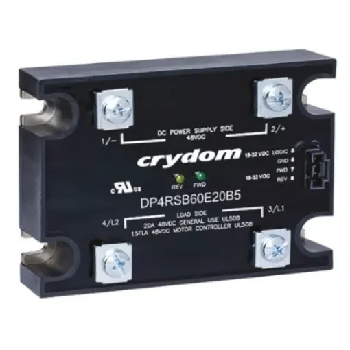Sensata Crydom DP Series Solid State Relay, 60 A Load, Panel Mount, 48 V dc Load, 15 V dc Control - DP4R60D60 product image