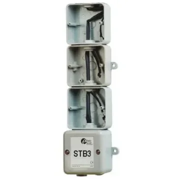 e2s STB Series Beacon Tower, 24 V dc, DC, IP66 - STB3DCG product image