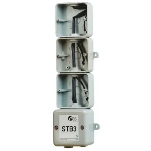 e2s STB Series Beacon Tower, 24 V dc, DC, IP66 - STB3DCG product image