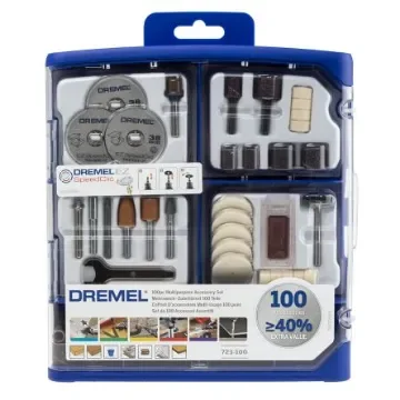 Dremel 100-Piece Accessory Kit, for use with Dremel Tools - 2615S723JA product image