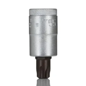Gedore Torx Screwdriver Bit, T55 Tip, Square Drive, 55 mm Overall - ITX 19 T55 product image