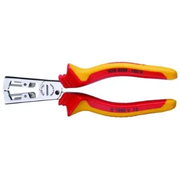 Gedore VDE 8099 H Series Stripping Plier Wire Stripper, 0.5mm Min, 5.0mm Max, 160 mm Overall - VDE 8099-160 H product image