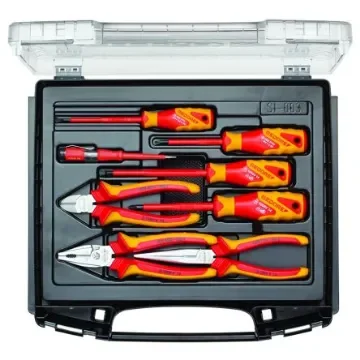 Gedore 8 Piece Electricians Tool Kit with Case, VDE Approved - RZB1-17 product image