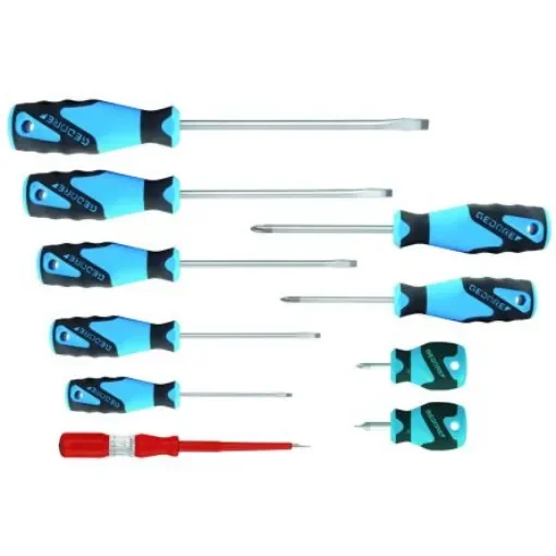 Gedore Phillips; Slotted Screwdriver Set, 10-Piece - 2150-2160 PH-010 product image