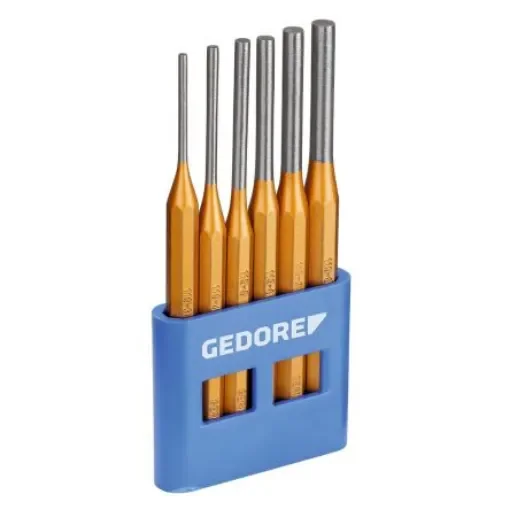 Gedore 6-Piece Punch Set, Pin Punch, 10.0 mm Shank - 116 A product image