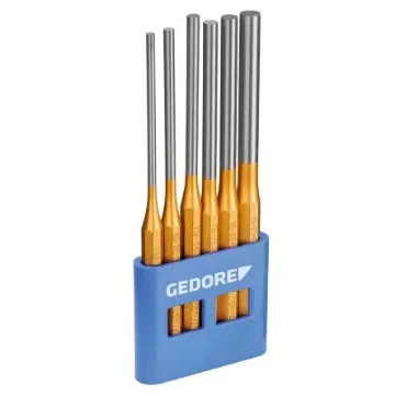 Gedore 6-Piece Punch Set, Pin Punch, 175 mm Overall - 119L product image