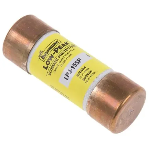 Eaton 15A T Cartridge Fuse, 21 x 57mm - LPJ-15SP product image