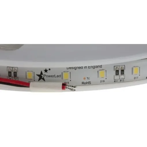 PowerLED 24V White LED Strip Light, 6000K Colour Temp, 5m Length - F10-C5050-24-60-IP65 product image