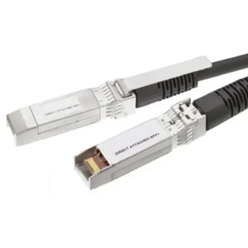 TE Connectivity, 1m, Black SFP+ to Male SFP+ Male, Terminated - 2127931-2 product image