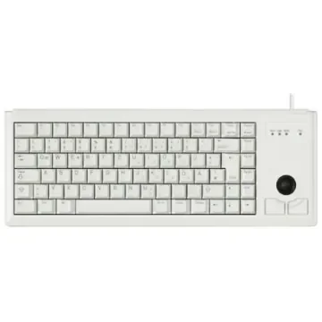 Cherry Wired USB Compact Trackball Keyboard, QWERTZ, Grey - G84-4400LUBDE-0 product image