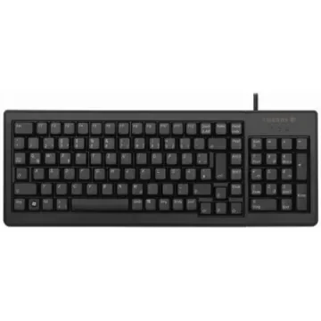 CHERRY Wired PS/2, USB Compact Keyboard, QWERTZ, Black - G84-5200LCMDE-2 product image