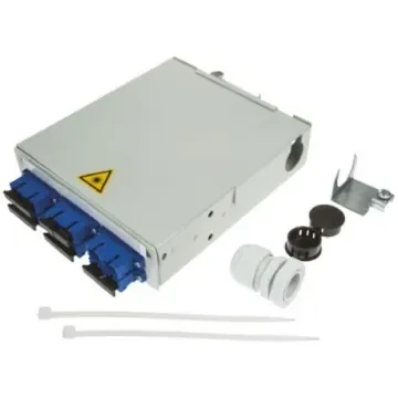 Telegartner 6 Port SC Single Mode Duplex Fibre Optic Patch Panel With 6 Ports Populated - H82050E0002 product image