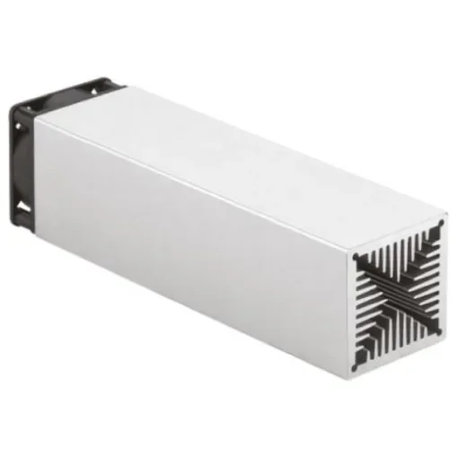 Fischer Elektronik Heatsink, Universal Rectangular Alu with fan, 1.02K/W, 50 x 50 x 50mm, PCB Mount - LAM 5 50 12 product image