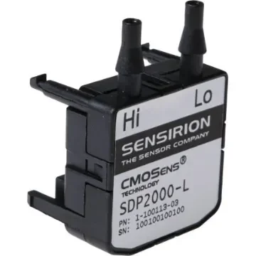 Sensirion SDP2000 Series Pressure Sensor, -100Pa Min, 3500Pa Max, Analogue Output, Differential Reading - SDP2000-L product image