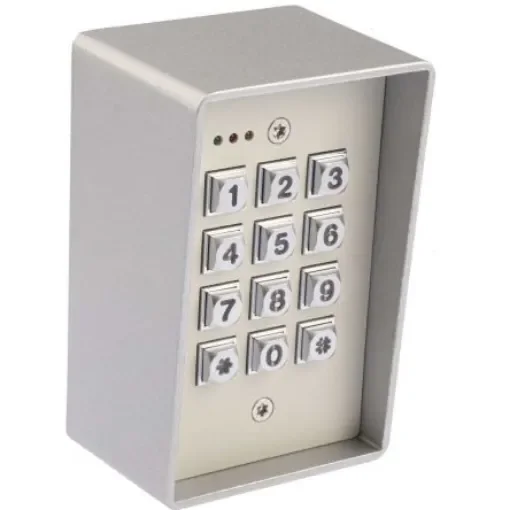 RS PRO Die Cast Aluminium Keypad Lock With  With Audible Tone & LED Indicator - 7748162 product image