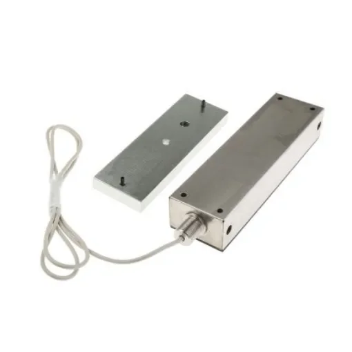 RS PRO Single Door Access Control Door Magnet, 1200lb Holding Force 12V dc - 7748235 product image