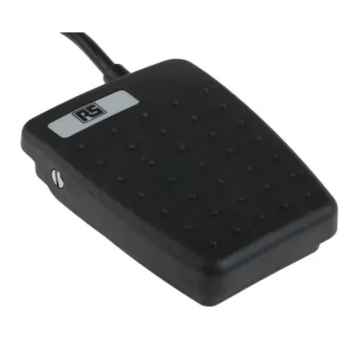 RS PRO General Purpose Momentary Foot Switch - Thermoplastic Case Material, SP-CO, 3 A Contact Current, 24V Contact - 7748614 product image