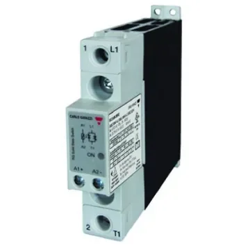 Carlo Gavazzi Solid State Relay, 25.5 A Load, Panel Mount, 240 V ac Load, 32 V dc Control - RGC1A23D20KKE product image