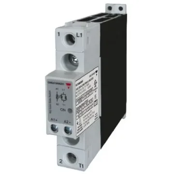 Carlo Gavazzi Solid State Relay, 25.5 A Load, Panel Mount, 240 V ac Load, 190 V dc, 275 V ac Control - RGC1A23A20KKE product image