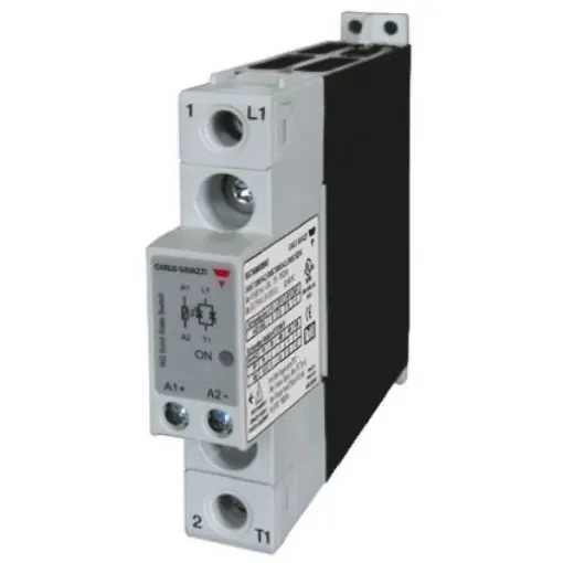 Carlo Gavazzi Solid State Relay, 25.5 A Load, Panel Mount, 240 V ac Load, 190 V dc, 275 V ac Control - RGC1A23A20KKE product image