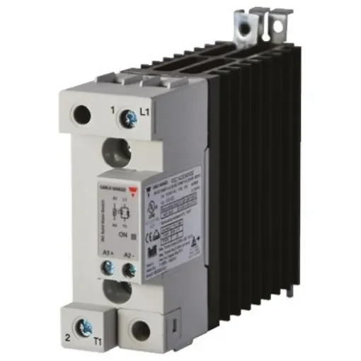 Carlo Gavazzi Solid State Relay, 47.4 A Load, Panel Mount, 240 V ac Load, 190 V dc, 275 V ac Control - RGC1A23A40KGE product image