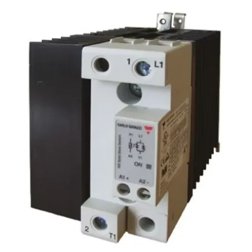 Carlo Gavazzi Solid State Relay, 70.4 A Load, Panel Mount, 600 V ac Load, 32 V dc Control - RGC1A60D60KGE product image