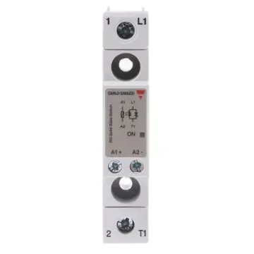Carlo Gavazzi Solid State Relay, 25 A Load, Panel Mount, 240 V ac Load, 32 V dc Control - RGS1A23D25KKE product image