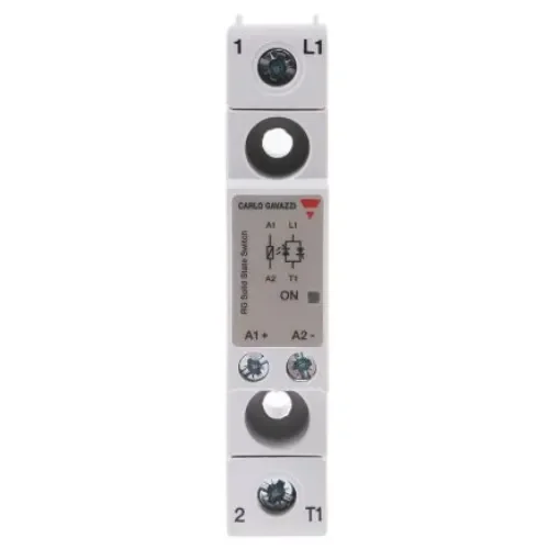 Carlo Gavazzi Solid State Relay, 25 A Load, Panel Mount, 240 V ac Load, 32 V dc Control - RGS1A23D25KKE product image