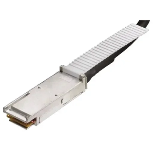 TE Connectivity, 3m, Black QSFP+ to Male QSFP+ Male, Terminated - 2053638-3 product image