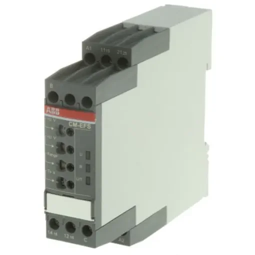 ABB Voltage Monitoring Relay, 1 Phase, DPDT, DIN Rail - 1SVR730750R0400  CM-EFS.2S product image