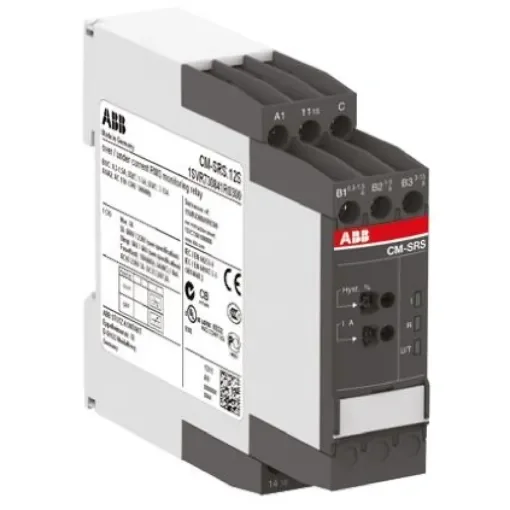 ABB Current Monitoring Relay, 1 Phase, SPDT, DIN Rail - 1SVR730840R0300  CM-SRS.12S product image