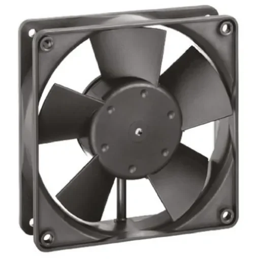 ebm-papst 4300 Series Axial Fan, 12 V dc, DC Operation, 170m³/h, 5W, IP68, 119 x 119 x 32mm - 4312/2U product image