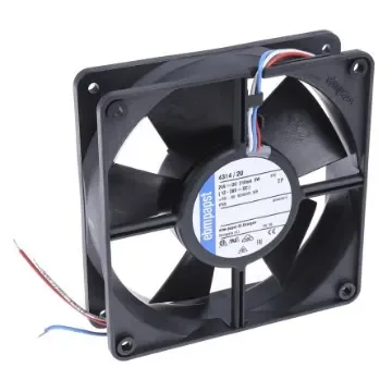 ebm-papst 4300 Series Axial Fan, 24 V dc, DC Operation, 170m³/h, 5W, IP68, 119 x 119 x 32mm - 4314/2U product image
