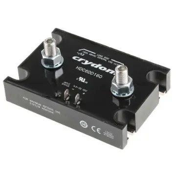 Sensata Crydom HDC Series Solid State Relay, 160 A Load, Panel Mount, 48 V dc Load, 32 V dc Control - HDC60D160 product image