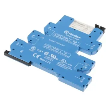 Finder 39 Series Interface Relay, DIN Rail Mount, 125V ac Coil, SPDT, 1-Pole - 39.41.0.125.5060 product image