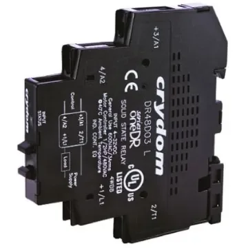 Sensata Crydom DR Series Solid State Interface Relay, 32 V dc Control, 3 A Load, DIN Rail Mount - DR10D03 product image