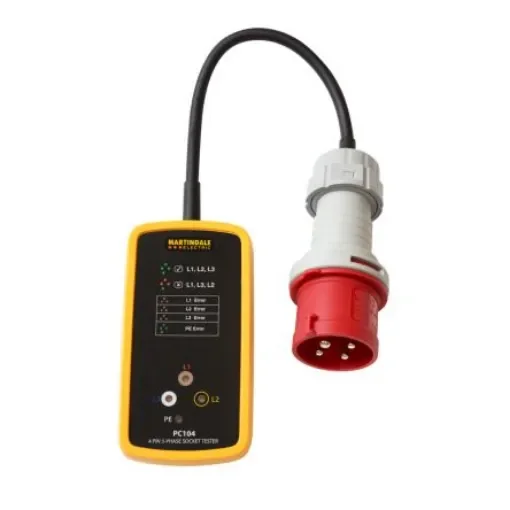 Martindale, Model PC104/32 Socket Tester 32A CAT III 300 V - PC104-32 product image