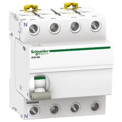 Schneider Electric 3P Pole Isolator Switch - 80A Maximum Current, IP20 - A9S70780 product image