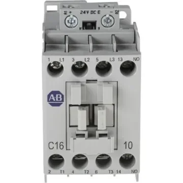 Allen Bradley 100 Series 100C Contactor, 24 V dc Coil, 3-Pole, 16 A, 7.5 kW, 3NO, 690 V ac - 100-C16EJ10 product image