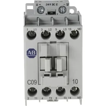 Allen Bradley 100 Series 100C Contactor, 24 V dc Coil, 3-Pole, 9 A, 4 kW, 3NO, 690 V ac - 100-C09EJ10 product image