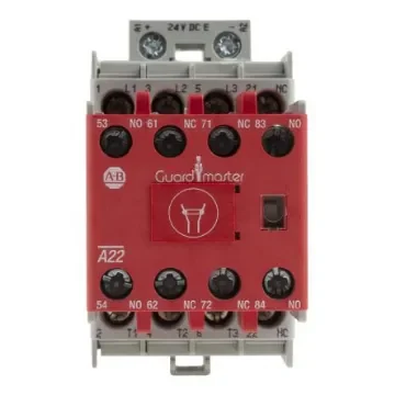 Allen Bradley 100S-C Contactor, 24 V dc Coil, 3-Pole, 12 A, 2NO + 3NC, 690 V ac - 100S-C12EJ23C product image