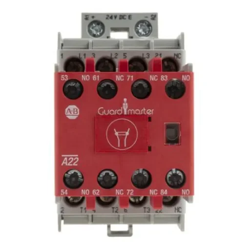 Allen Bradley 100S-C Contactor, 24 V dc Coil, 3-Pole, 12 A, 2NO + 3NC, 690 V ac - 100S-C12EJ23C product image